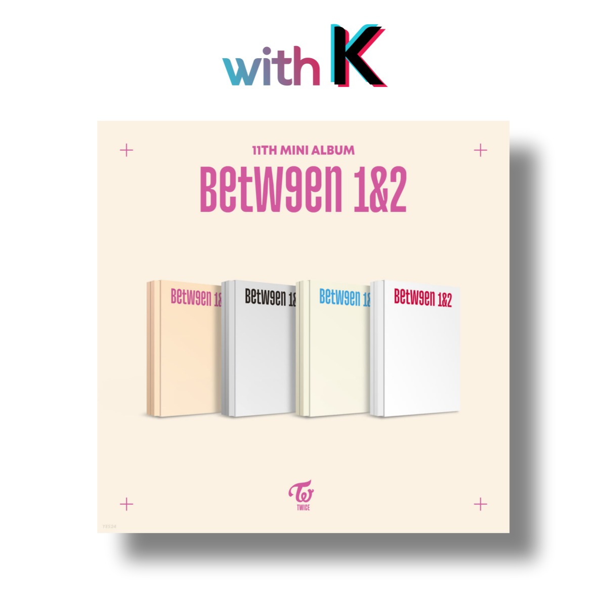多様な [特典] TWICE - BETWEEN 1&2 / 11th Mini Album (SET) KPOP CD