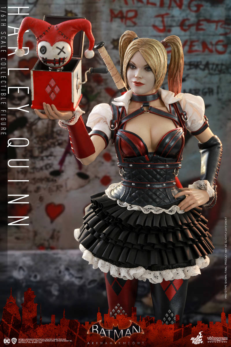 新品未開封 HOTTOYS ホットトイズ1/6 VGM41 『バットマン：アーカムナイト』フィギュア　ハーレイクイン 29,770円