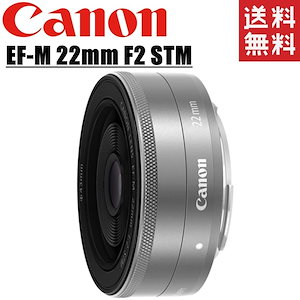 EF-M 22mm F2 STM 単焦点レンズ シルバー 一眼レフ カメラ 中古