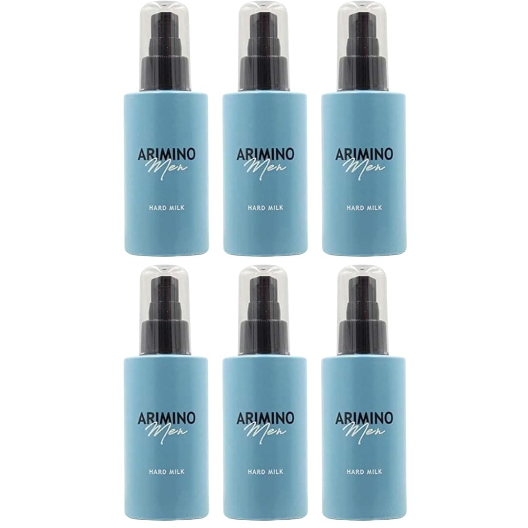 【まとめ買い】 6個 アリミノ メン ハードミルク 100g ヘアワックス クリア