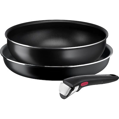 他サイト： ティファール 取っ手のとれる 鍋 フライパンセット 3点セット ガス火専用 PFOAなどの有害物質不使用 「インジニオネオ ファミリーセット3の商品画像