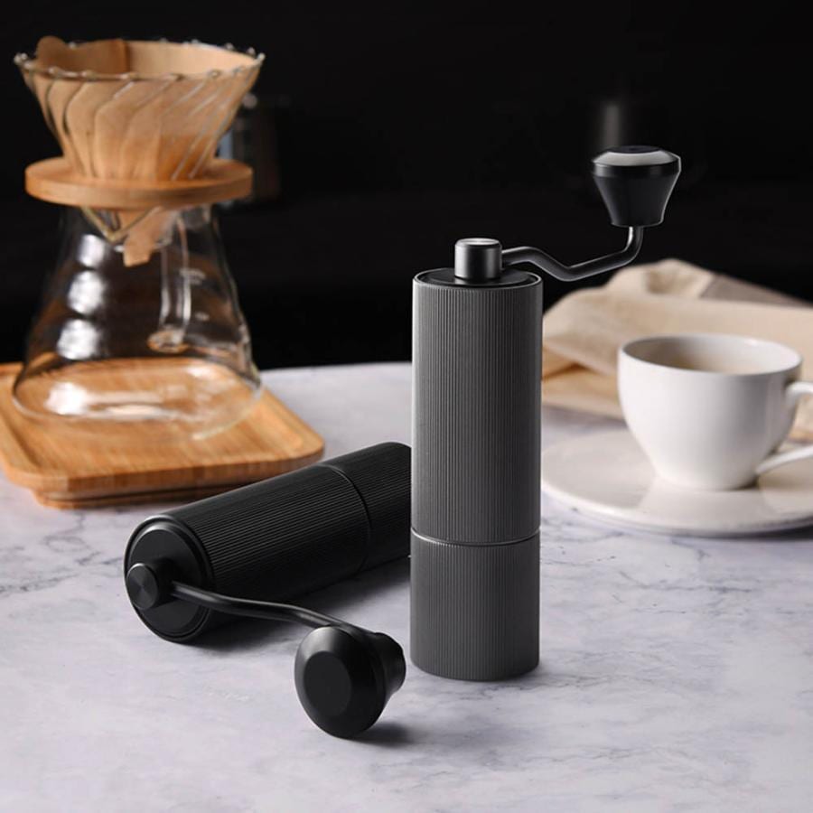 手挽きコーヒーミル 手動式 コーヒーグラインダー コーヒー豆挽き器 コーヒーミル 手動 タイムモア より大きな容量グラム 粗さ調整可能