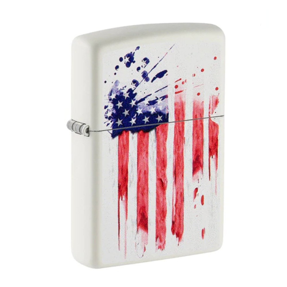 Zippo ジッポーライター アメリカデコデザインレギュラー 北米シリーズ 49783 US Flag 星条旗