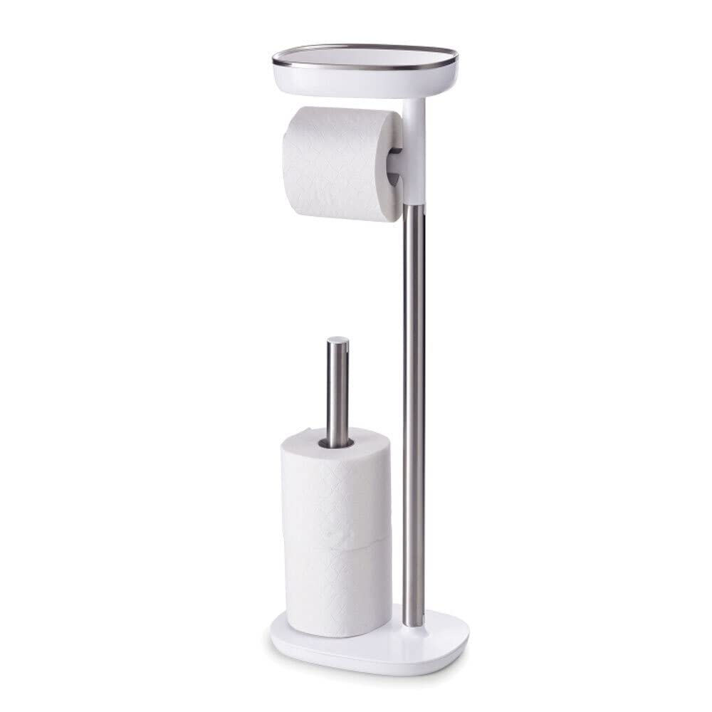 【正規品】 Joseph Joseph (ジョセフジョセフ) トイレットペーパー収納 イージーストア バトラー トイレットペーパーホルダー ステンレススチール 70518