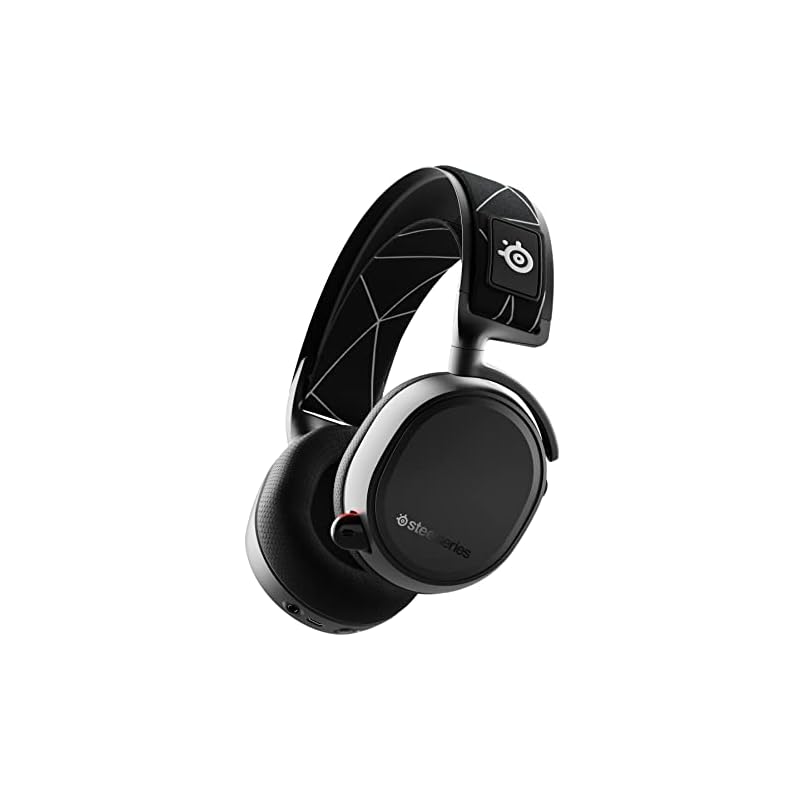 SteelSeries ゲーミングヘッドセット 無線 ワイヤレス スマホ 2.4Ghz/Bluetooth対応 密閉型 PC PS5 PS4 Arctis 9 Wireless 61484 ブラック