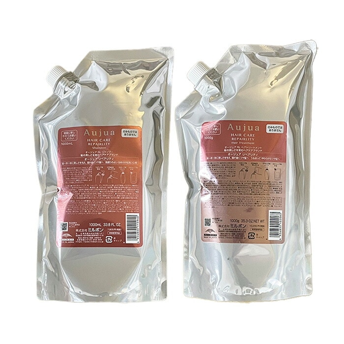 セット リペアリティ シャンプー 1000ml ＆ ヘアトリートメント 1000g (レフィル詰替)