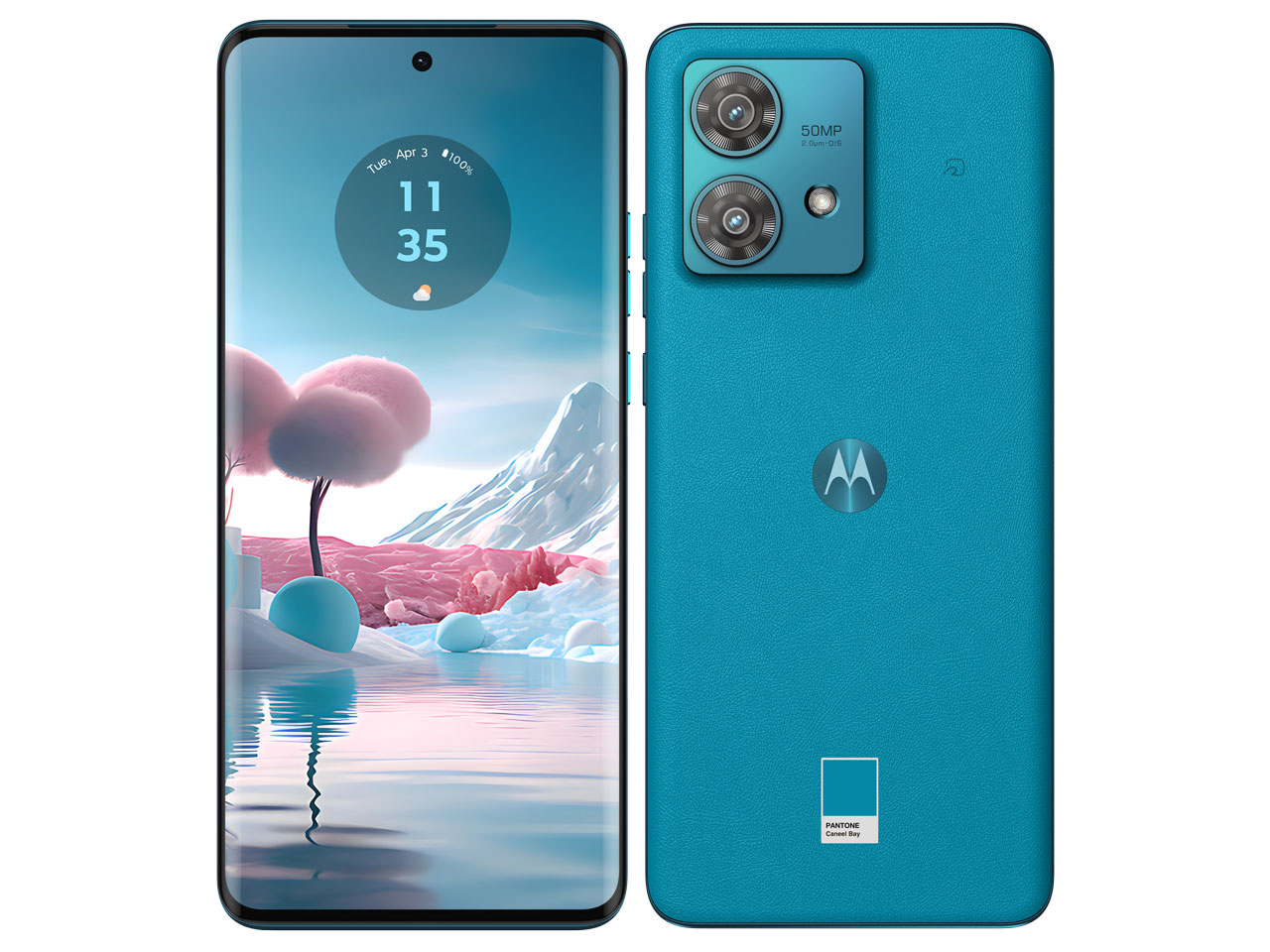 motorola edge 40 neo SIMフリー [カリビアンブルー] スマートフォン