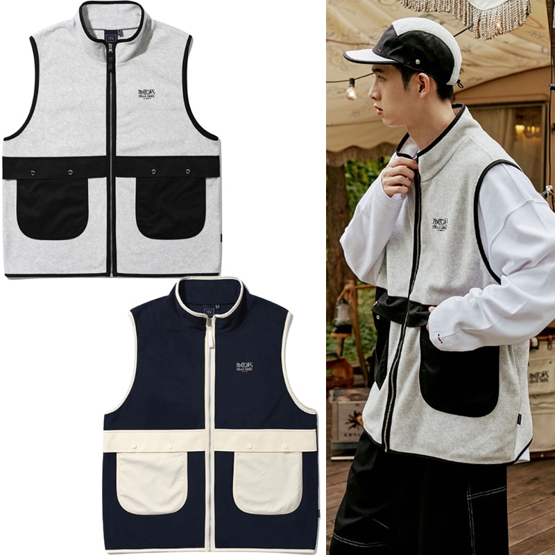 RMTC [DEAR DEER X RMTC]POLAR FLEECE VEST 2色 人気商品 正規品 男女兼用