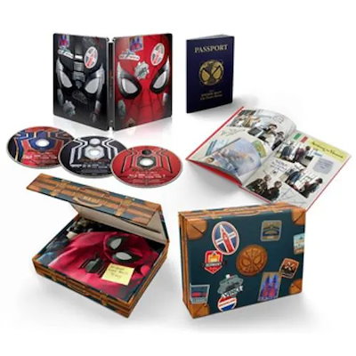 スパイダーマンファーフロムホームスチールブック限定版レンチキュラー