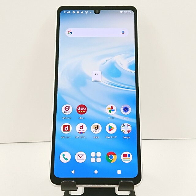 AQUOS sense6 SH-54B ドコモ シルバー 送料無料 本体 c20035 【中古】