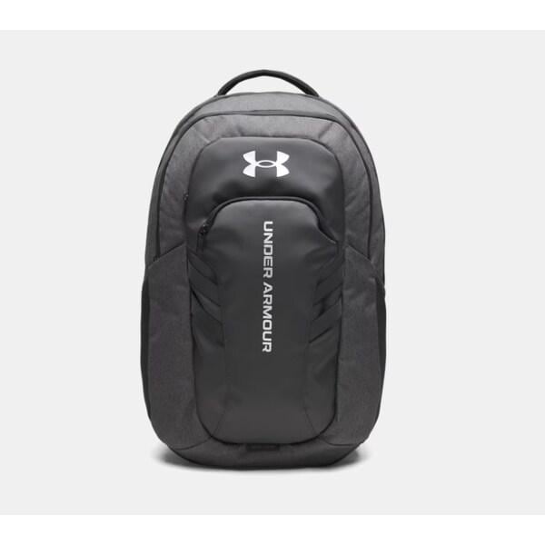 1384671-004 グレー/ブラック ユニセックス UA ハッスル 6.0 プロ バックパック バッグ (31L)
