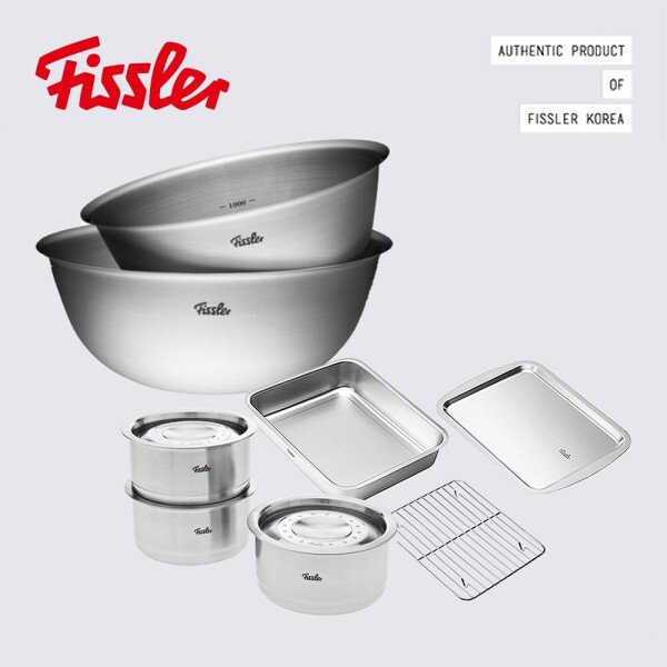 エッセン キッチン ツール セット (メタル キープス 3種 バッド 3p ミキシングボウルプラス 2種)