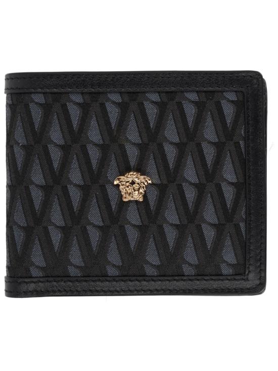 VERSACE Men Wallet DPU6737 1A162421B00V BLACK