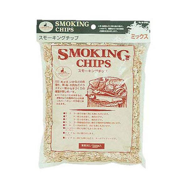 [5セット] キャプテンスタッグ スモーキングチップ ミックス M-9180X5
