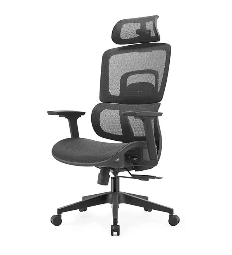 快適な高さ調節可能な人間工学に基づいた椅子ハイバックオフィスモダンワークチェア 昇降 リクライニング 椅子メッシュオフィスチェア