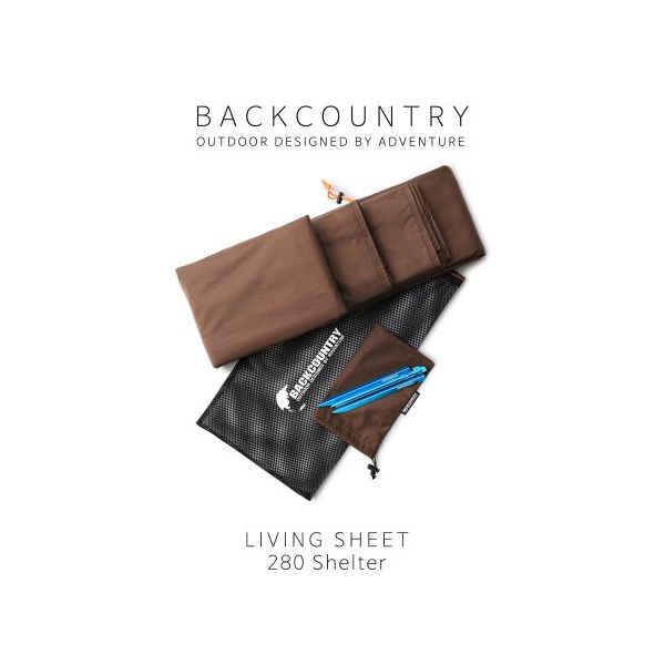 BACKCOUNTRY 280リビングシート/クラシックマット(280シェルターのみ)1.リビングシート(280シェルターのみ)