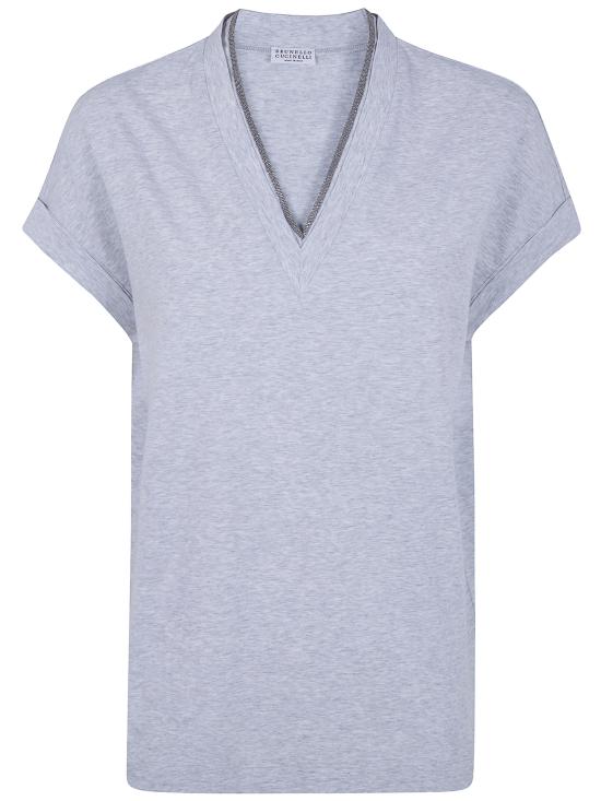 BRUNELLO CUCINELLI Women Tops M0T18BD222 098 C8003 SILVER