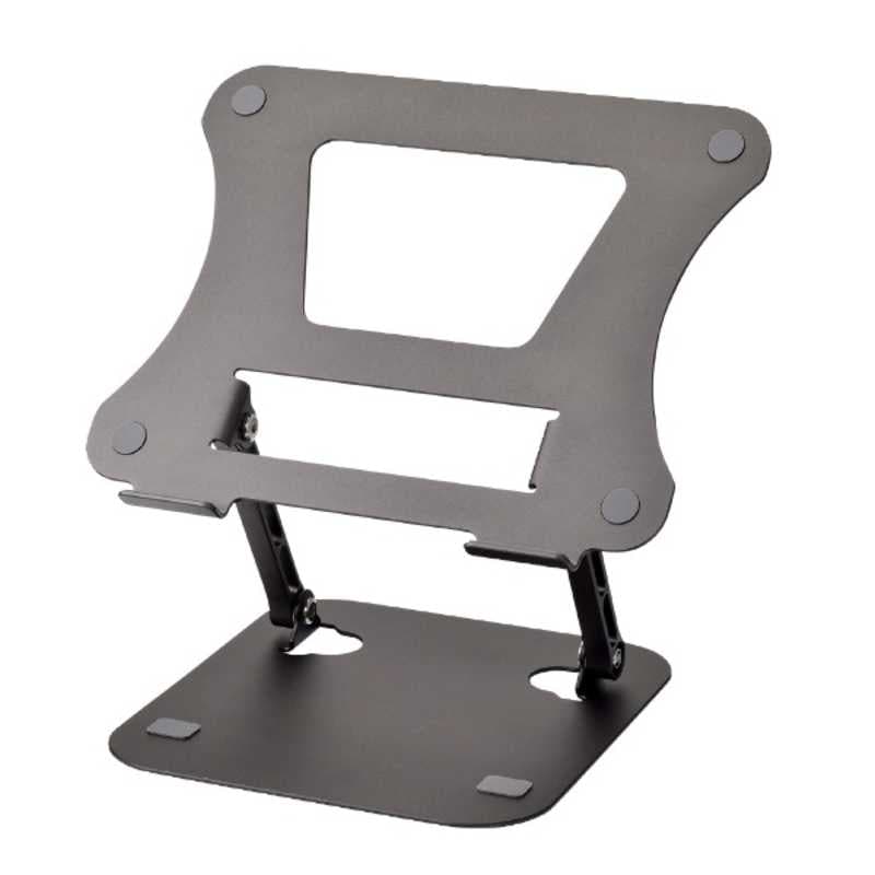 エツミ　アルミ合金ノートPCスタンド ガンメタリック ガンメタリック 　E2314