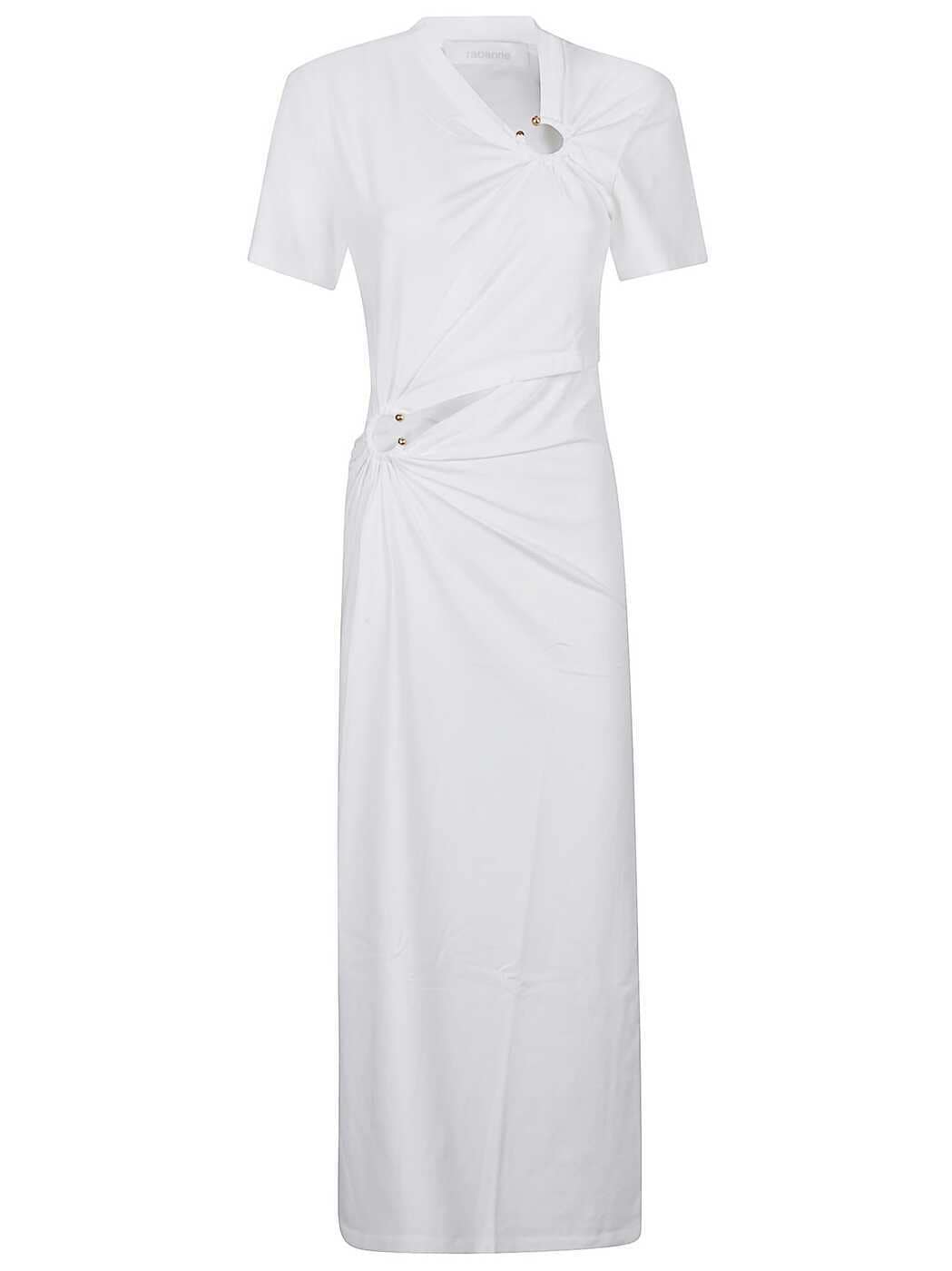 25PJRO062CO0555 P100 WHITE ホワイト 春夏2025 ドレス レディース ia