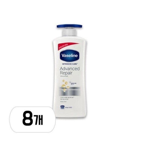 バセリン アドバンスド リペア ローション 600ml 8本 (贈呈品なくなり次第贈呈終了)