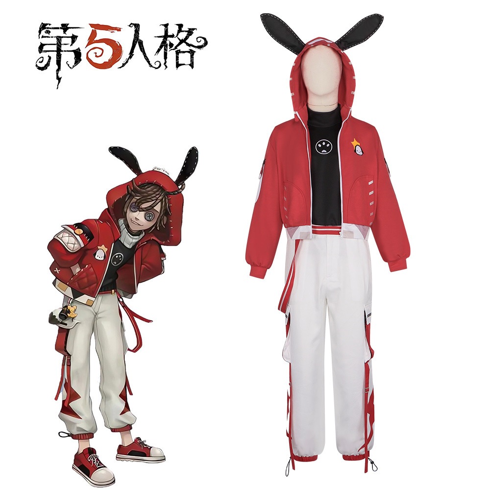 【速達!】第五人格コスプレ服スポーツ衛衣囚人連動ルカコスプレ服大耳犬漫展服 6,506円
