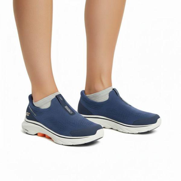 男性用ウォーキングシューズ Go Walk 7 スリップイン SP0MWCFX013 NVY