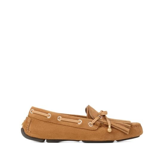 JIMMY CHOO Women Laced up Shoes MANON F QWO TOFGO BROWN