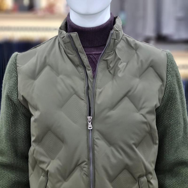 ニット袖無縫製ダックダウンジャンパーCDAAAJP42034710_SH