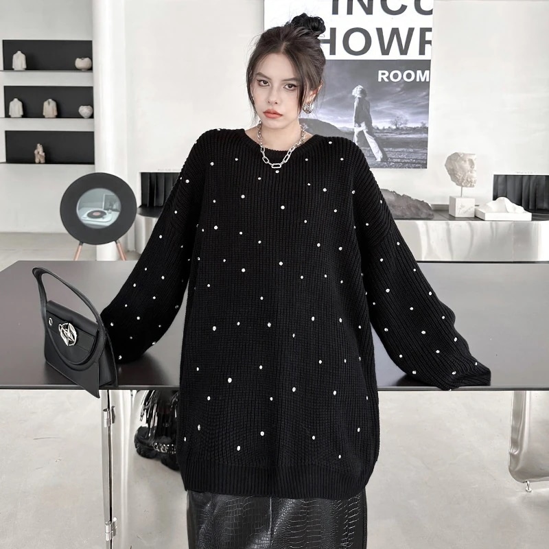 ベーシックニット新作 おしゃれ 丸ネック セーター トップス アウター ラウンドネックニット ベーシックニッ オシャレ