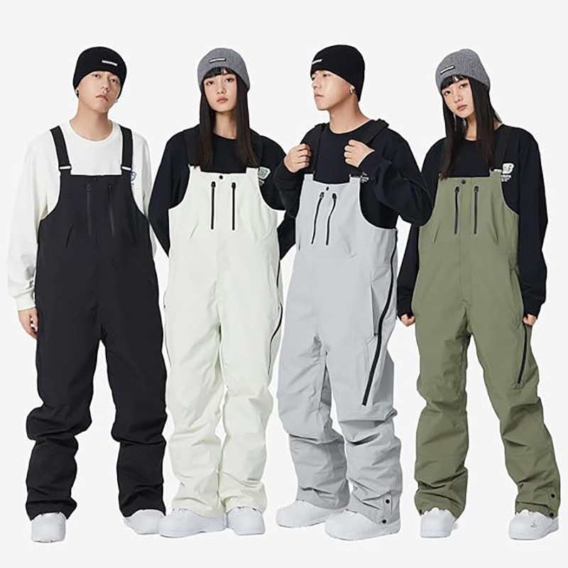 スノーボードウェア スノボウェア ビブパンツ サロペット スキーウェア スノーパンツ メンズ レディース 男女兼用 アウトドア 防寒着 作業着 雪遊び 登山 防風 防寒 保温 耐磨