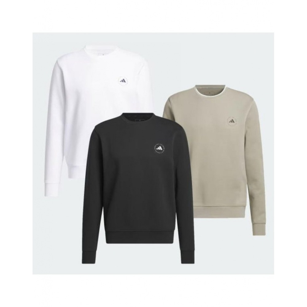 adidas メンズクルーネックスウェットシャツ