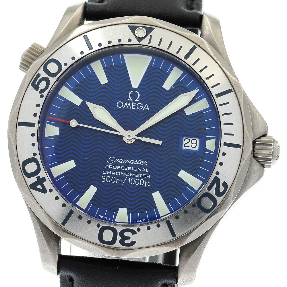 オメガ OMEGA 2232.80 シーマスター プロフェッショナル300 デイト 自動巻き メンズ 保証書付き_873253【中古】