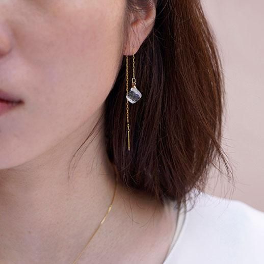 【公式ショップ】HARIO ピアス　メルティーキューブ