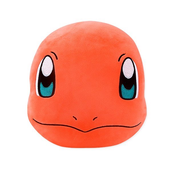 ポケモン ヌードル型クッション Qoo10] ポケモンの顔型昼寝クッション ヒトカゲ
