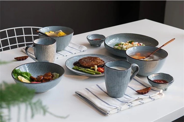 早い者勝ちです INSスタイル ステーキプレート インスタントヌードルボウル レトロ 食器 家庭用