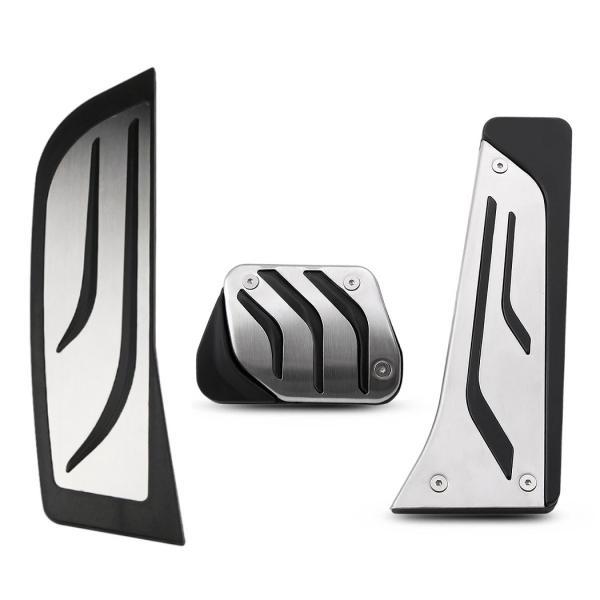 BMW ステンレス製 ペダル カバー AT車用 アクセル/ブレーキ/フットレスト 3点セット F20 F22 F23 F30 F31 F34 F32 F33 F36 など ペダルカバー 7,515円