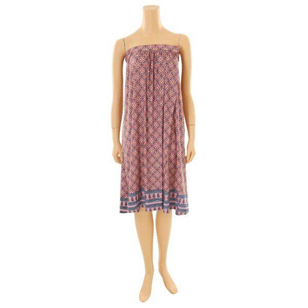 WGN327WLPK_ポリスパン ボーダーナ염 ゴルフガウン