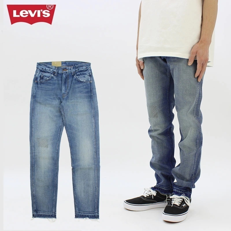リーバイス VINTAGE CLOTHING 1965モデル 606 SUPER SLIMFUTURE SHOCKデニム スリム ジーンズ メンズ 男性用