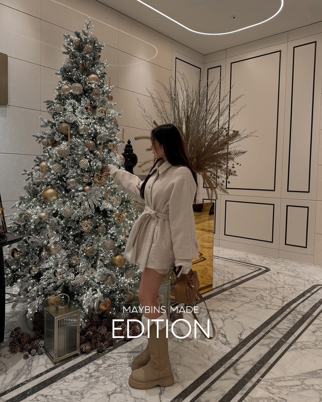 [MAYBINS] 今日出荷 ボアハーフコート