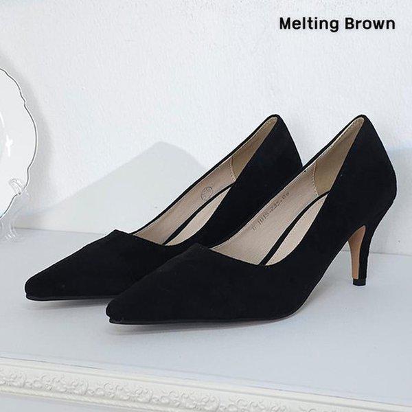 女性用シューズ 女性 スエード ハイヒール k15