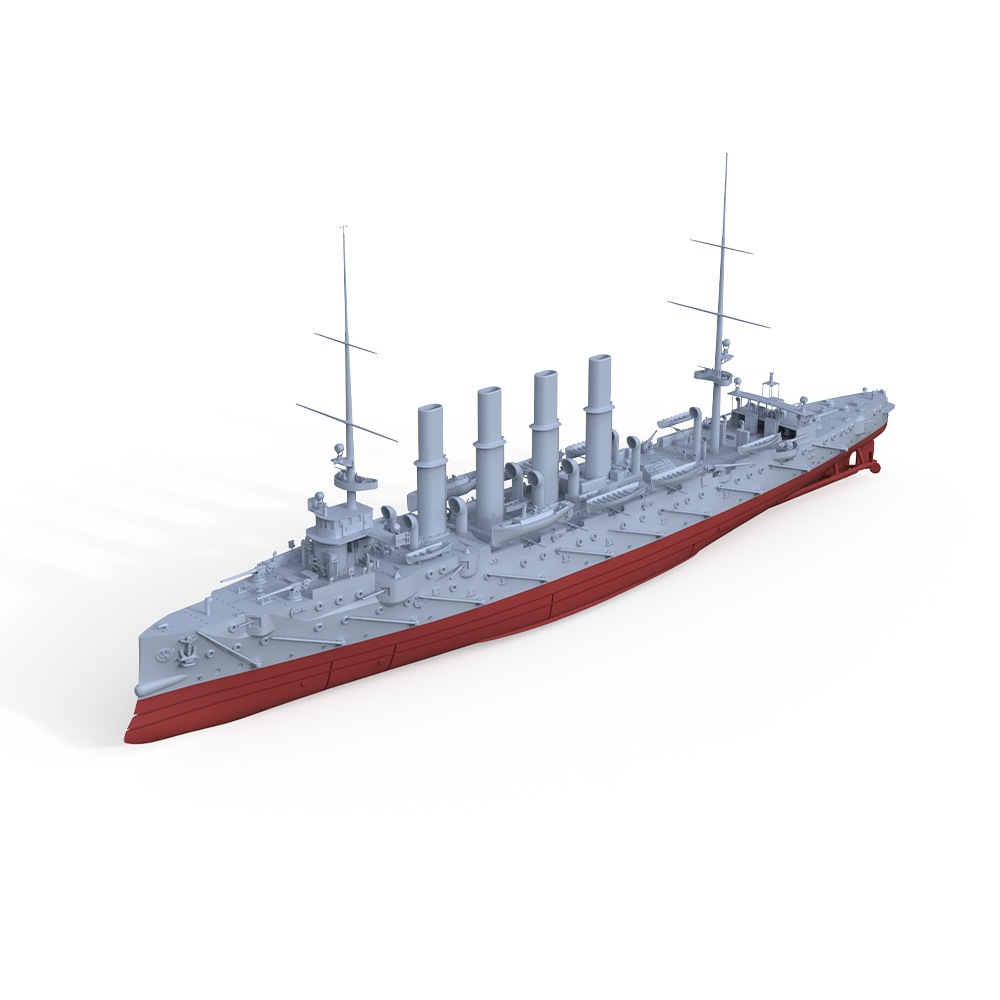 SSMODEL 1/700 SSC700504S 軍事モデルロシアのワリャーグ号防護巡洋艦船底版