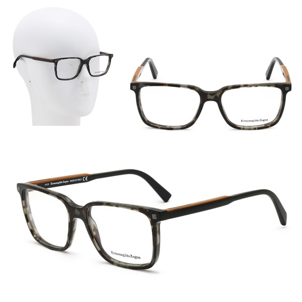 フレームのみ EZ5145/V 005 54 グレーハバナ Ermenegildo Zegna メガネ 眼鏡 グローバルフィット