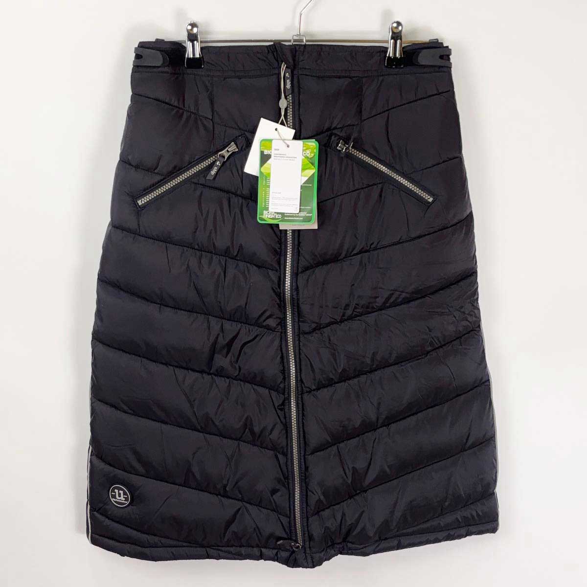 【中古・未使用品】UHIP サーマルスカート 40 ブラック レディース 乗馬 馬術