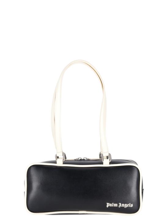 PALM ANGELS Women Shoulder Bags PWNN03HS26FAB001 1003 BLACK OFF WHITE