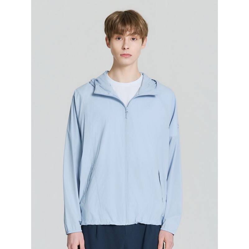 EIDER SHEER（シアー） メンズ軽量ジャケット_Grayish BLUE DMM26153GB 349735