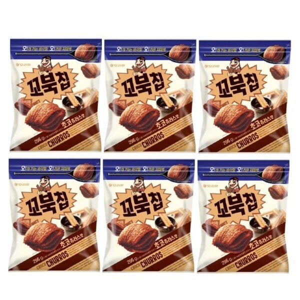 オリオン コブックチップ チョコチュロス味 大容量 ジッパーバッグ 296g 6個