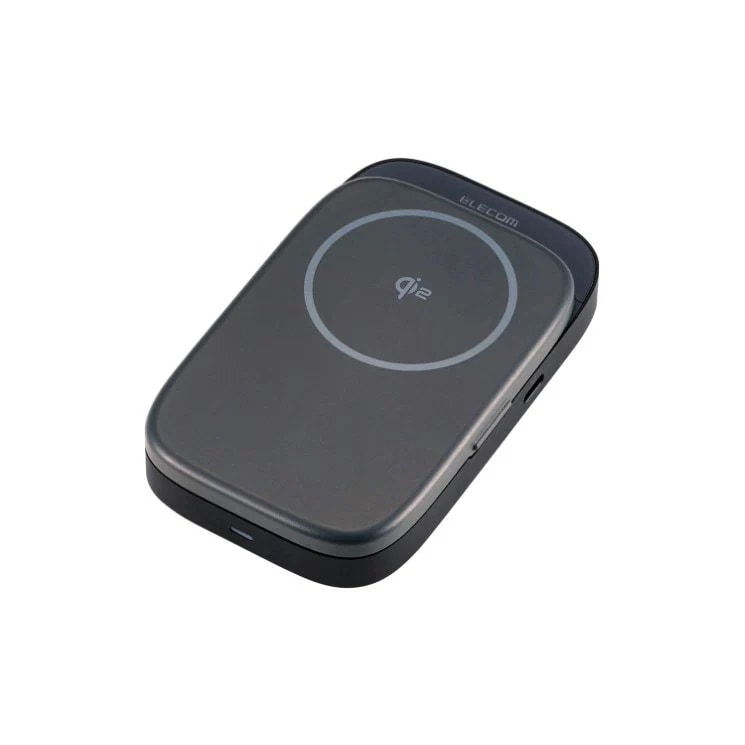 エレコム USB Type-C ドッキングステーション 4in1 ハブ ( Qi2 ワイヤレス充電スタンド / USB-C ×2 / USB-A ×1 / HDMI ×1 搭載 ) PD 急速充電 高