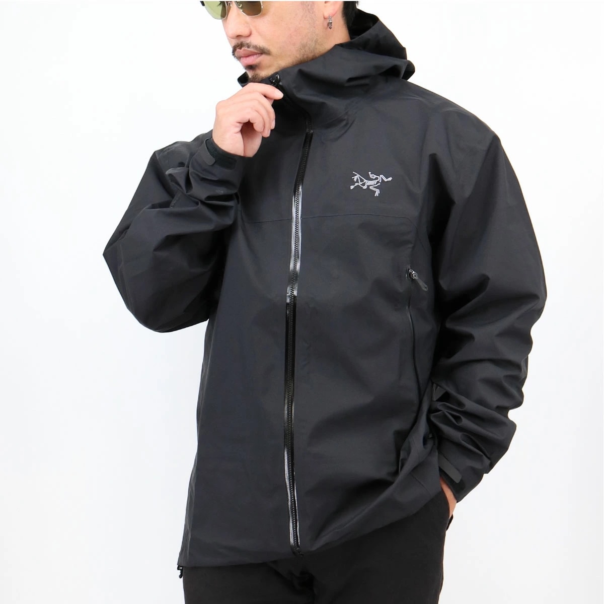 Beta Jacket ARC7726 ベータジャケット マウンテンパーカー アウター フード 長袖 ゴアテックス 撥水 アウトドア キャンプ BLACK