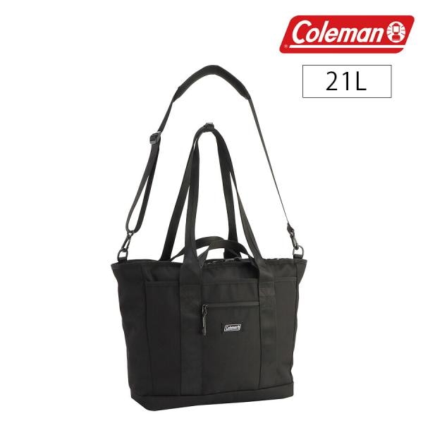 【Coleman】 ob013 2214030 アウトビズトートホライズン 肩掛け 手持ち 斜め掛け かばん カバン 鞄 カジュアル シンプル 通勤 ユニセックス ギフト ブラック