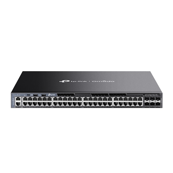 SG6654X(UN) Omada ギガビットポート×48 10G SFP+スロット×6 スタッカブルL3マネージスイッチ